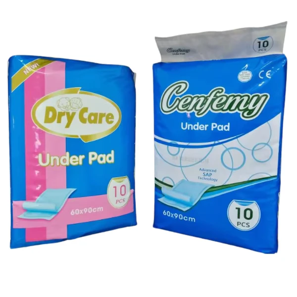 10-Pack-Disposable-Waterproof-Diaper-Changing-Pads-Baby-Disposable-Underpads 10 Pack Disposable Waterproof Diaper Changing Pads Baby Disposable Underpads