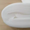 100% Pure Es White Super Soft Hot Air Through Nonwoven Fabric Breathable Skin Friendly Raw Materials for Baby Diaper Pet Pad 1 100 Pure Es White Super Soft Hot Air Through Nonwoven Fabric Breathable Skin Friendly Raw Materials for Baby Diaper Pet Pad