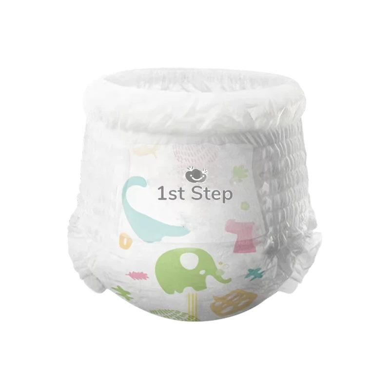 1st-Step-Premium-Disposable-Baby-Diapers-Pull-up-Training-Pants-Hubble-Bubble-Waist-Design-OEM-ODM-Custom-Brand-S-to-XXL 1st Step Premium Disposable Baby Diapers Pull up Training Pants Hubble Bubble Waist Design OEM ODM Custom Brand S to XXL