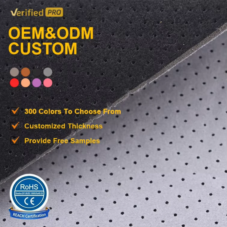3-Layers-Perforated-Double-Velvet-Laminated-Foam-Fabric-Apply-to-Medical-Support-Strap-Fracture-Fixation-Strap-Shoulder-Pads 3 Layers Perforated Double Velvet Laminated Foam Fabric Apply to Medical Support Strap Fracture Fixation Strap Shoulder Pads