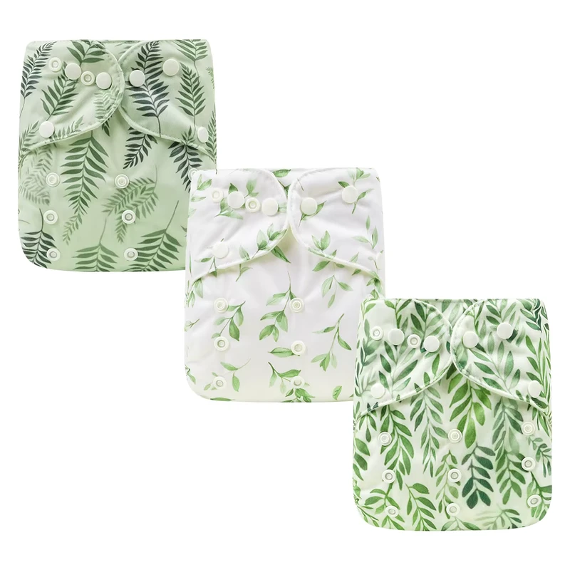 3-Pcs-Pack-Custom-Printed-Microfiber-Reusable-Cloth-Diapers-with-Dry-Surface-Leak-Guard-One-Size-Baby-Diapers 3 Pcs Pack Custom Printed Microfiber Reusable Cloth Diapers with Dry Surface Leak Guard One Size Baby Diapers