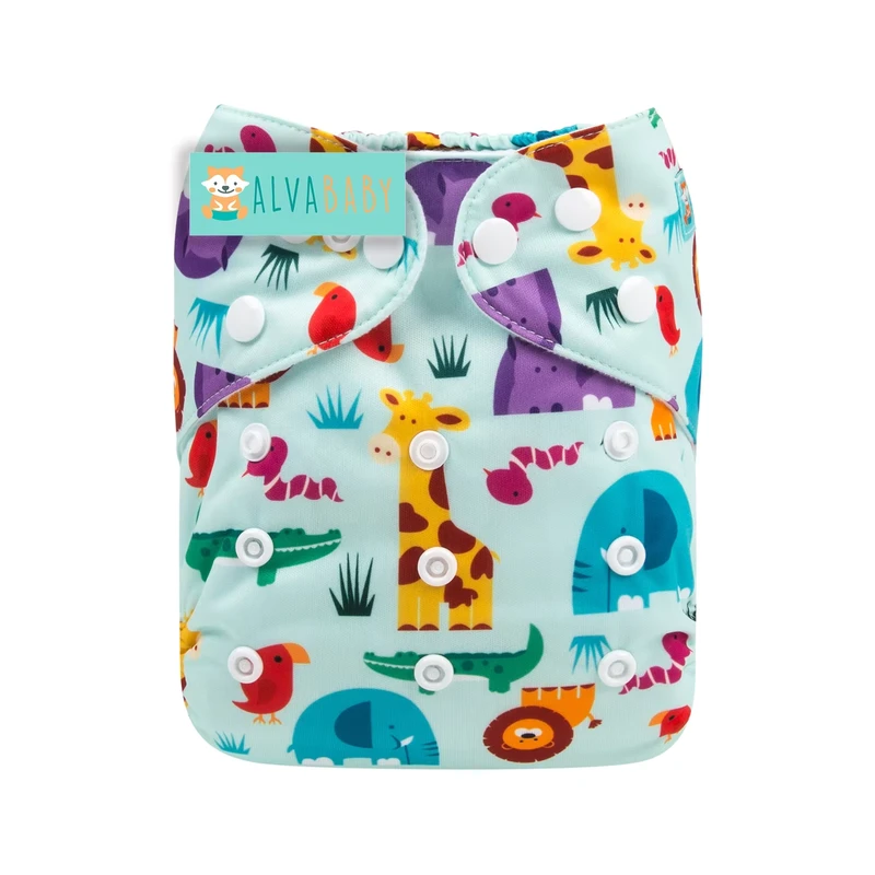 ALVABABY-BABY-Cloth-Diaper-Reusable-Cloth-Nappy-Eco-friendly-Pocket-Diaper ALVABABY BABY Cloth Diaper Reusable Cloth Nappy Eco friendly Pocket Diaper