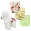 Adjustable Washable Puppy Diapers High Absorbency for Female Dogs 1