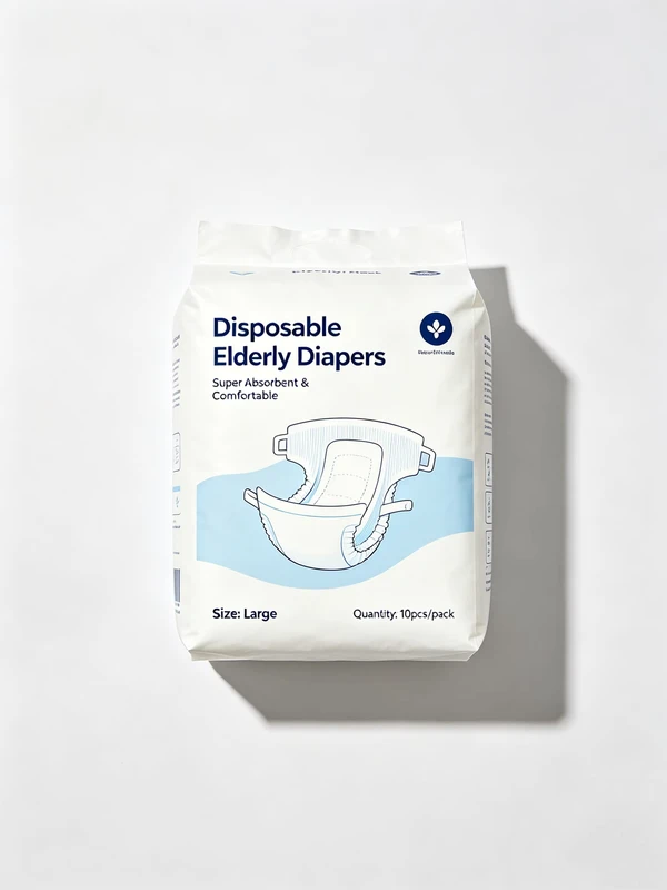 Adult-Cotton-Disposable-Diapers-with-High-Absorbency-and-Leak-Guard Adult Cotton Disposable Diapers with High Absorbency and Leak Guard