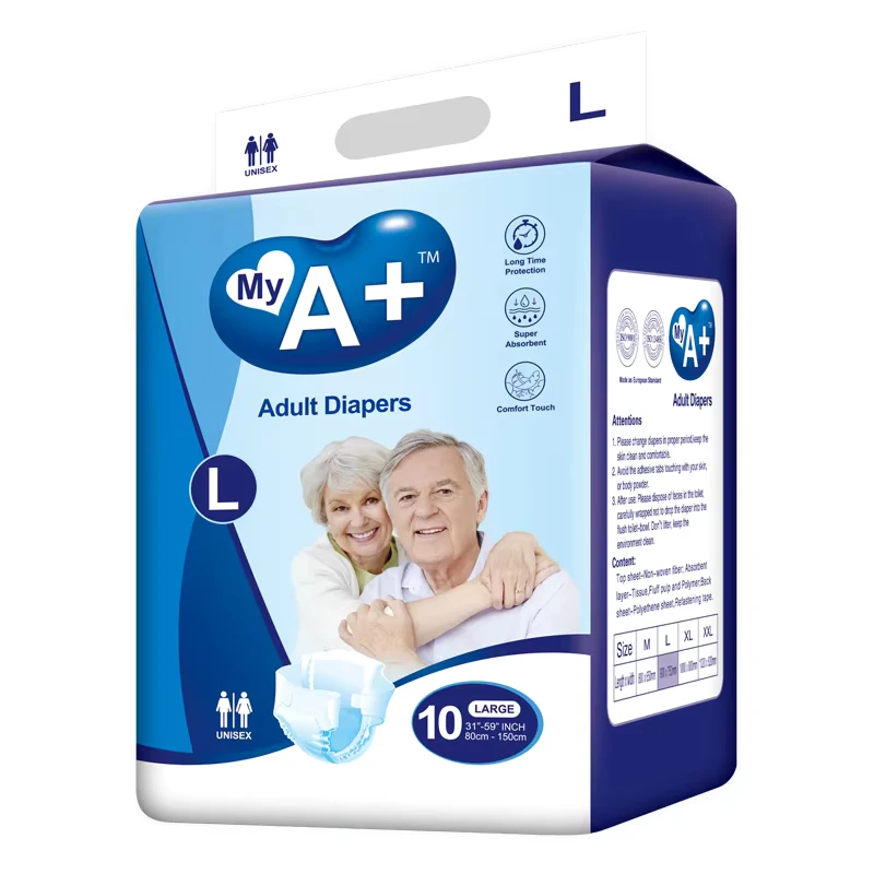 Adult-Diapers-Disposable-Customizable-XL-Tape-Adult-Diaper-High-Absorbent-in-Bulk Adult Diapers Disposable Customizable XL Tape Adult Diaper High Absorbent in Bulk