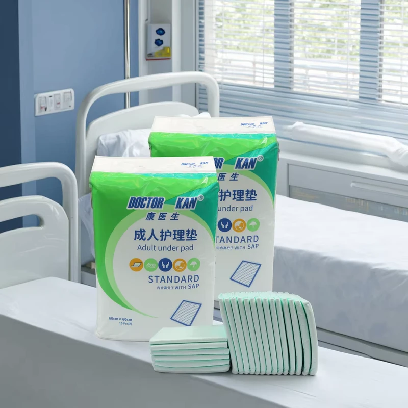 Adult-Disposable-Non-Woven-3-Ply-PE-Backsheet-Underpad-ISO9001-Certified-for-Incontinence-Surgical-Nursing-Use-Sizes Adult Disposable Non Woven 3 Ply PE Backsheet Underpad ISO9001 Certified for Incontinence Surgical Nursing Use Sizes