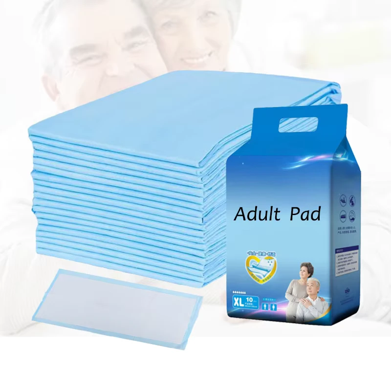 Adult-Elderly-Disposable-Hospital-Medical-Underpad-Incontinence-Heavy-Absorbent-Urine-Bed-for-Under-Pads-Sheet-60x90-Free-Sample Adult Elderly Disposable Hospital Medical Underpad Incontinence Heavy Absorbent Urine Bed for Under Pads Sheet 60x90 Free Sample