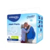 Adult Elders Disposable Printed XL Large Diapers Pull Up Pants for Men and Women with 3D Leak Prevention 2 Adult Elders Disposable Printed XL Large Diapers Pull Up Pants for Men and Women with 3D Leak Prevention