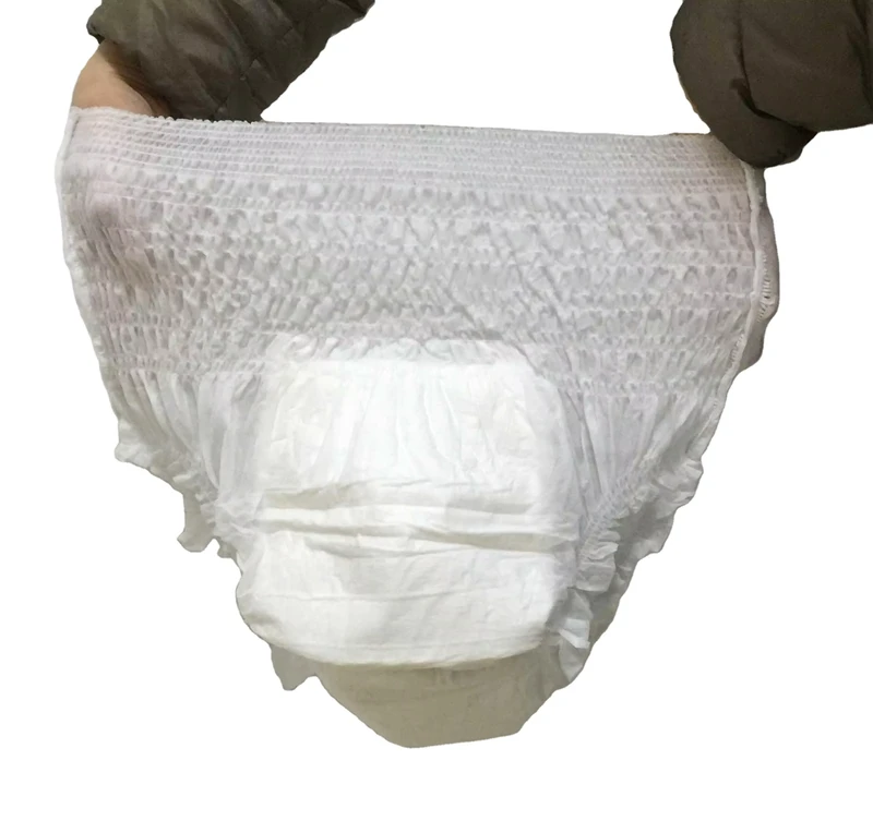 Adult-Pull-up-Diaper-Pants-Ultra-Thin-Breathable-Incontinence-Underwear-for-Elderly-Patients-Water-Absorbent-OEM Adult Pull up Diaper Pants Ultra Thin Breathable Incontinence Underwear for Elderly Patients Water Absorbent OEM