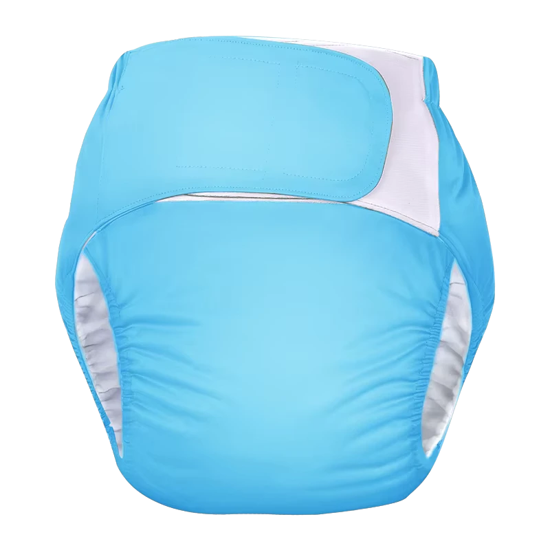 Adult-Reusable-Diapers-HookLoop-Cloth-Nappies-with-Inserts-Printed-Design-for-Senile-Urinary-Incontinence Adult Reusable Diapers HookLoop Cloth Nappies with Inserts Printed Design for Senile Urinary Incontinence
