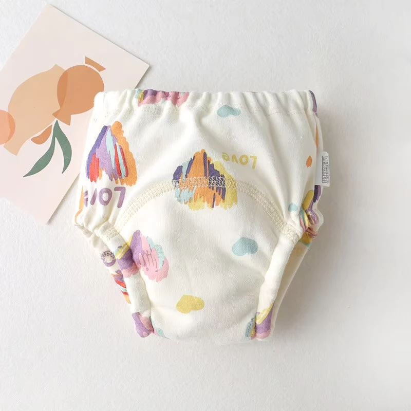 Anti-leak-Washable-Reusable-Printed-Child-Cotton-Nappy-Potty-Training-Underwear-for-Children Anti leak Washable Reusable Printed Child Cotton Nappy Potty Training Underwear for Children