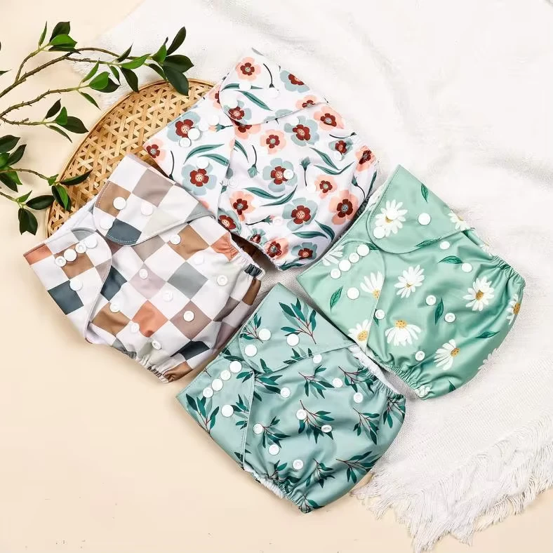 Baby-Cloth-Diapers-One-Size-Adjustable-Washable-Reusable-Nappy Baby Cloth Diapers One Size Adjustable Washable Reusable Nappy