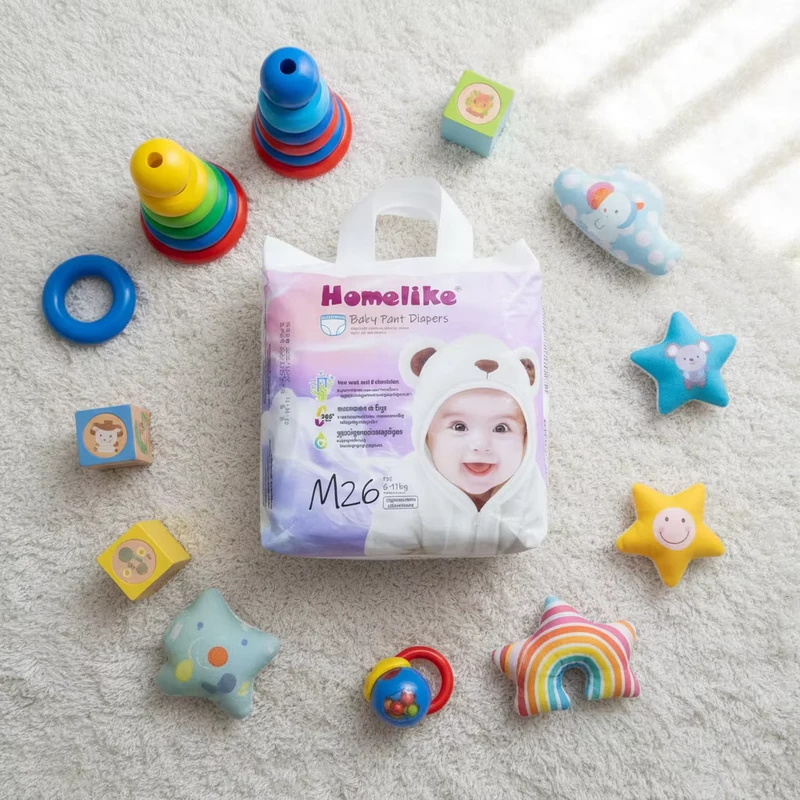 Baby-Diapers-Disposable-High-Absorption-Performance Baby Diapers Disposable High Absorption Performance