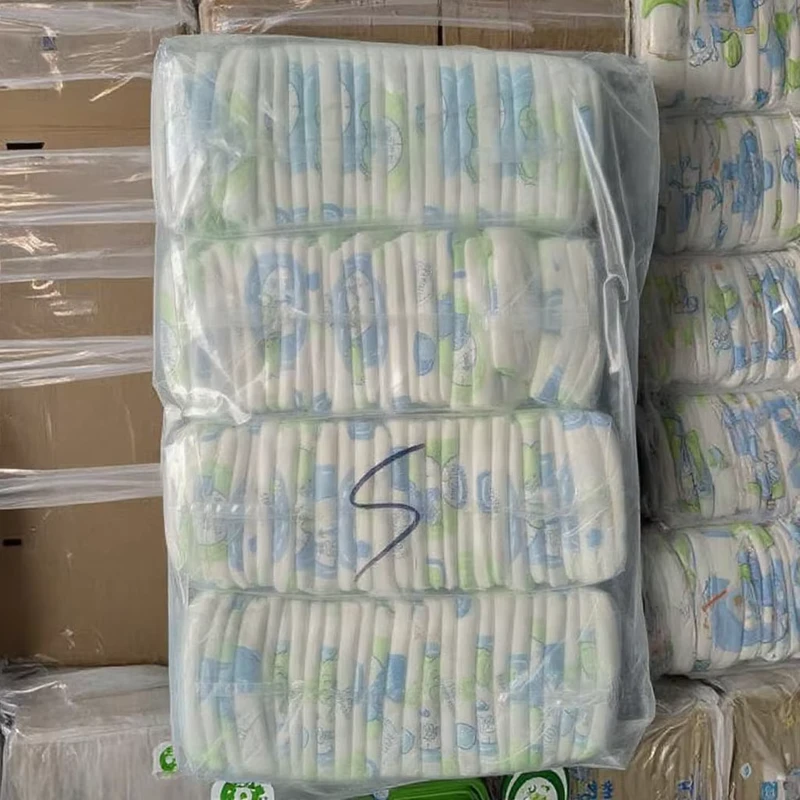 Baby-Disposable-Diaper-Grade-B-Factory-Rejected-Baby-Products-Disposable-Cotton-Nappies-in-Bales-Bulk-1 Baby Disposable Diaper Grade B Factory Rejected Baby Products Disposable Cotton Nappies in Bales Bulk 1