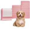 Biodegradable Disposable Pee Pads for Pets Pet Pads Disposable with Organic Cotton and Bamboo Full Core and Hot air Fabric pink 1 Biodegradable Disposable Pee Pads for Pets Pet Pads Disposable with Organic Cotton and Bamboo Full Core and Hot air Fabric pink