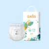 Brand Breathable Disposable Baby Diapers Pants Non Woven Fabric Printed 1 3 Year Baby 6 Bag ctn ISO9001 CE 3D Leak