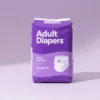 Breathable Eco Friendly Disposable Adult Diapers Super SAP Core 12H Protection Leak Guard Skin Friendly Fit Tape On Customizable