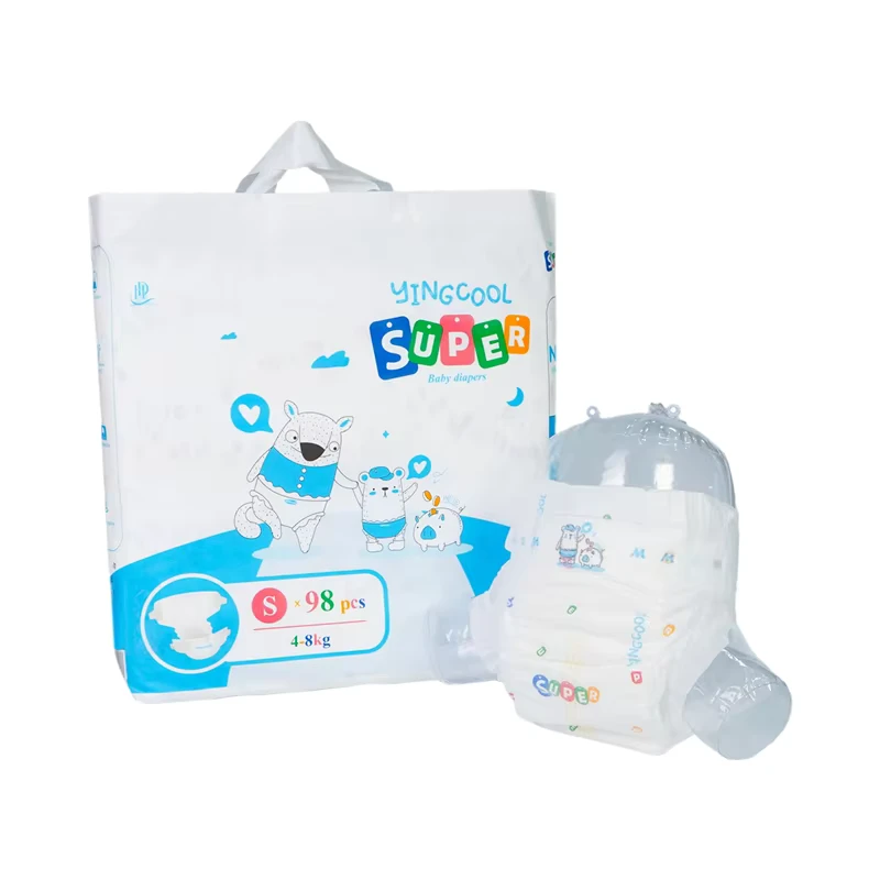 Breathable-OEM-Baby-Care-Product-Super-Soft-Disposable-Absorption-Baby-Diaper Breathable OEM Baby Care Product Super Soft Disposable Absorption Baby Diaper