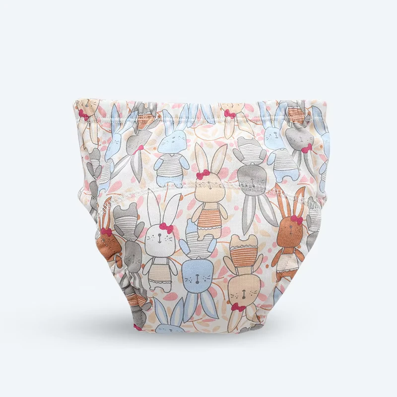 Breathable-Organic-Cotton-Printed-Baby-Nappy-Reusable-Cloth-Diaper Breathable Organic Cotton Printed Baby Nappy Reusable Cloth Diaper