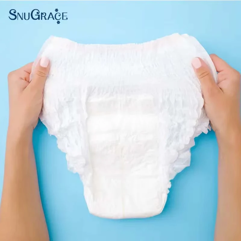 Breathable-Super-Absorbency-Pant-Style-Adult-Diaper-M-L-XL-XXL-Size-Pant-Panty-Diaper-Adult-Pants-for-Adults Breathable Super Absorbency Pant Style Adult Diaper M L XL XXL Size Pant Panty Diaper Adult Pants for Adults