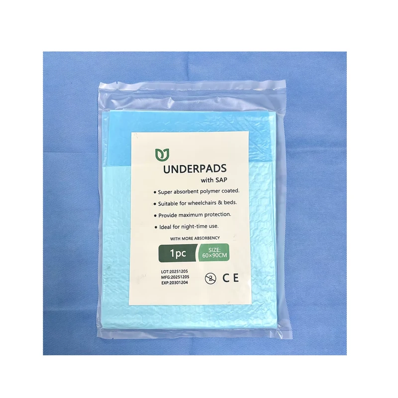 CE-Certified-Polymer-Type-Elderly-Care-Disposable-Bed-Underpads-60x60cm-Super-Water-Absorption-Incontinence-Protection CE Certified Polymer Type Elderly Care Disposable Bed Underpads 60x60cm Super Water Absorption Incontinence Protection