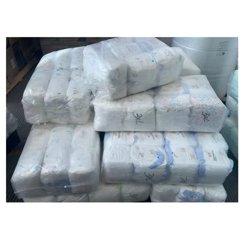 China-Factory-Disposable-Baby-Diapers-B-Grade China Factory Disposable Baby Diapers B Grade
