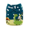 Cloth Diaper Reusable Cloth Nappy for Baby Washable Diaper Manufacturers Snaps Adjustable Diapers for Baby