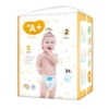 Cotton Soft Breathable Absorbent Baby Diaper Nappy with Leak Guard and PE Backsheet (Japan Origin) 1 Cotton Soft Breathable Absorbent Baby Diaper Nappy with Leak Guard and PE Backsheet Japan Origin