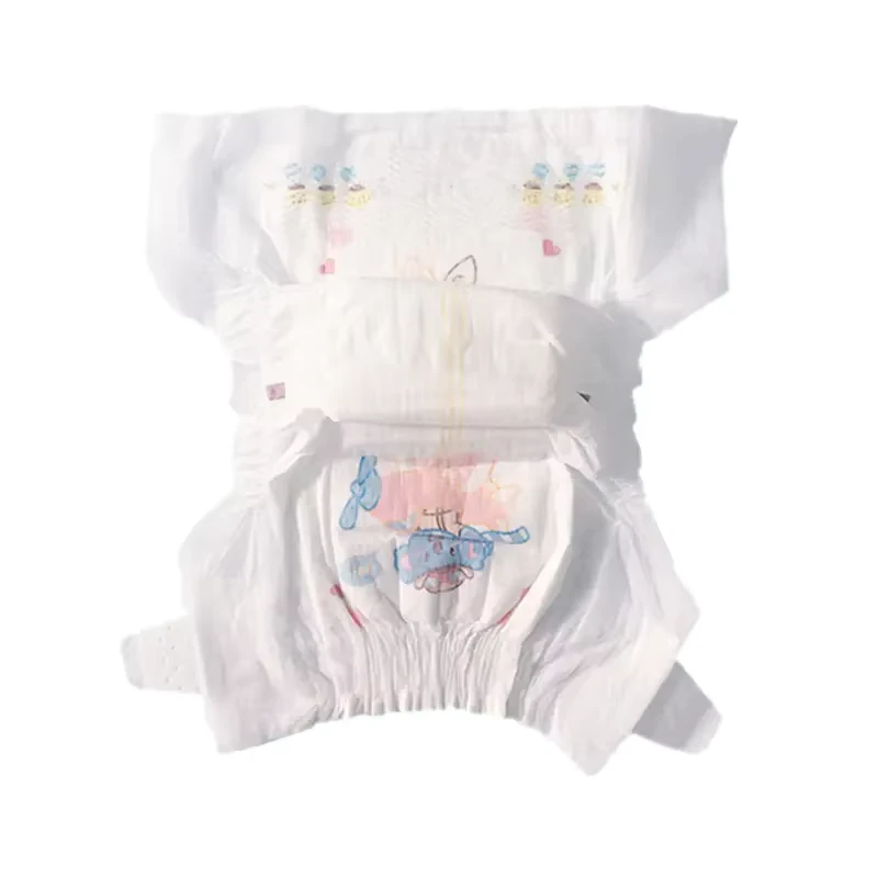 Cotton-Soft-Thin-Grade-a-High-Quality-Adjustable-Big-Waist-Band-Disposable-Baby-Nappy-Diaper-Manufacturers-in-China Cotton Soft Thin Grade a High Quality Adjustable Big Waist Band Disposable Baby Nappy Diaper Manufacturers in China