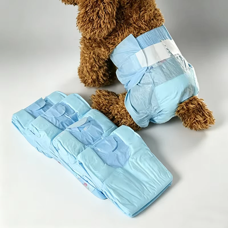 Custom-Female-Dog-Diaper-Disposable-Super-Absorbent-Pet-Diaper Custom Female Dog Diaper Disposable Super Absorbent Pet Diaper