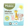Custom Packaging Makio Disposable Baby Pull Up Diaper Pants Hypoallergenic Air Fit Breathable Toddler Training Pants Bulk Supply