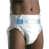 Custom Printed Disposable Thick Plastic Backed Adult Diapers 3D Leak Prevention Breathable PE Film for Hospital Nursing Home Use 2 Custom Printed Disposable Thick Plastic Backed Adult Diapers 3D Leak Prevention Breathable PE Film for Hospital Nursing Home Use