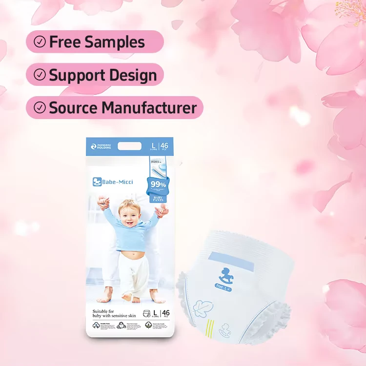 Customizable-Baby-Pull-Up-Pants-Diapers-Leak-Proof-Super-Absorption-with-Soft-Surface-Sheet-Training-Nappies-New-Design Customizable Baby Pull Up Pants Diapers Leak Proof Super Absorption with Soft Surface Sheet Training Nappies New Design