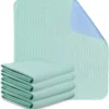 Customizable Size Waterproof Quilted Breathable Bed Pad Eco Friendly Breathable Reusable Incontinence Pads for Bed