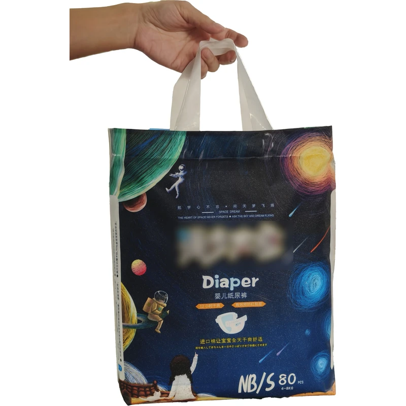 Customize-OEM-Matte-Finish-LDPE-Virgin-Stand-up-Pouch-with-Gravure-Printing-for-Baby-Diaper-or-Other-Incontinence-Product Customize OEM Matte Finish LDPE Virgin Stand up Pouch with Gravure Printing for Baby Diaper or Other Incontinence Product
