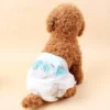Customized All Szie of Disposable Dog Urine Diaper White with Pattern 1 Customized All Szie of Disposable Dog Urine Diaper White with Pattern 1