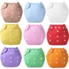 Customized Economical Eco friendly Reusable Breathable Thin Baby Cloth Diapers Leak Proof Babies Nappies Waterproof TPU