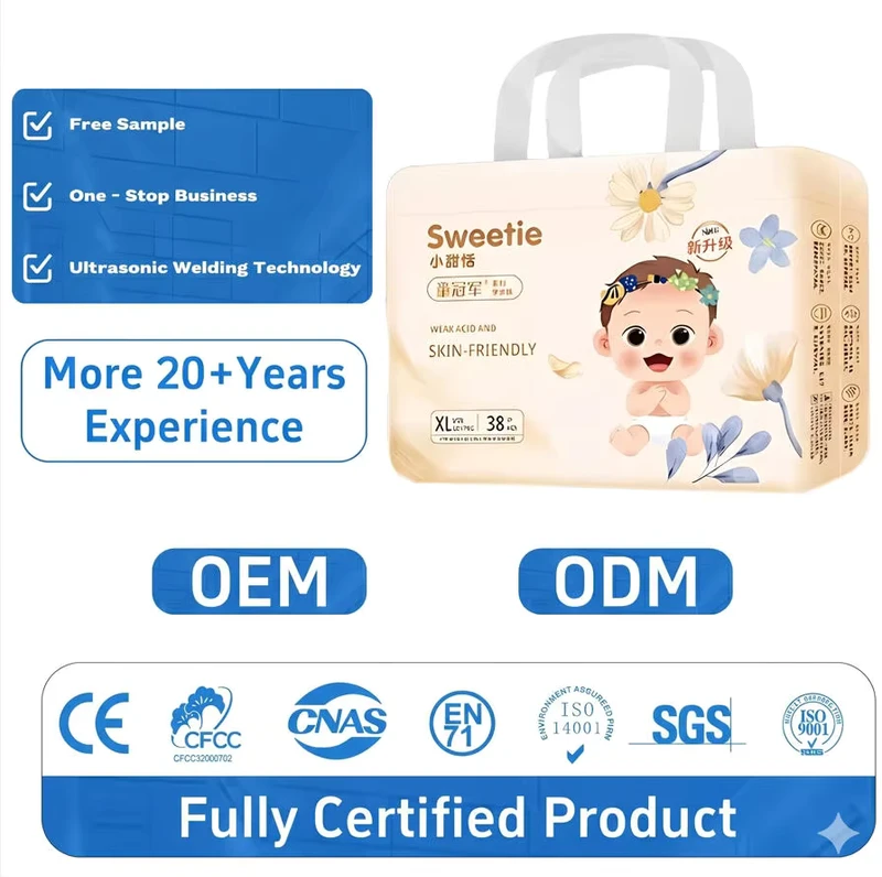 Customized-Private-Label-Printed-Baby-Diapers-Custom-Size-Highly-Absorbent-Disposable-Newborn-Baby-Diapers Customized Private Label Printed Baby Diapers Custom Size Highly Absorbent Disposable Newborn Baby Diapers
