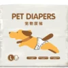 Customized Size Pet Diaper Disposable Male and Female Dogs Diapers Supplier in China
