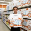 Diapers in Bulk Adult Printed Adult Disposable Diaper Incontinence Comfortable Adult Baby Diapers