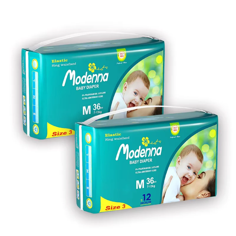Disposable-Baby-Diaper-Nappies-Breathable-Cotton-Leak-Guard-Printed-Day-Use Disposable Baby Diaper Nappies Breathable Cotton Leak Guard Printed Day Use