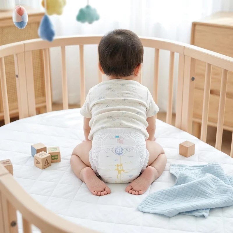 Disposable-Baby-Training-Pants-Ultra-Soft-Breathable-Anti-Leak-Pull-Up-Diaper-For-Toddler Disposable Baby Training Pants Ultra Soft Breathable Anti Leak Pull Up Diaper For Toddler