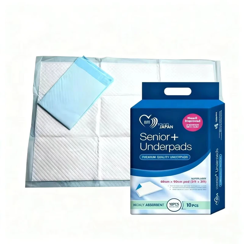 Disposable-Cotton-3-Ply-Waterproof-Adult-Underpads-60x90cm-Customized-Incontinence-Underpads-for-Bedridden-Patients Disposable Cotton 3 Ply Waterproof Adult Underpads 60x90cm Customized Incontinence Underpads for Bedridden Patients