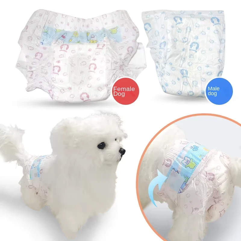 Disposable-Eco-friendly-Dog-Menstrual-Pads-Soft-Skin-Friendly-Dry-Surface-Pet-Diapers-Pants-Non-Woven-Cloth Disposable Eco friendly Dog Menstrual Pads Soft Skin Friendly Dry Surface Pet Diapers Pants Non Woven Cloth