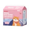 Disposable Female Dog Diapers Super Absorbent Anti Leakage Multi Size Pet Diapers for Baby Dogs 1