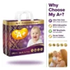 Disposable High Quality Non Woven Fabric Soft Breathable Absorption Baby Diaper