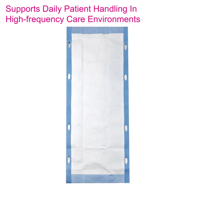 Disposable-Hospital-Medical-Patient-Transfer-Sheet-Hospital-Surgical-Absorbable-Underpad-with-Handle Disposable Hospital Medical Patient Transfer Sheet Hospital Surgical Absorbable Underpad with Handle