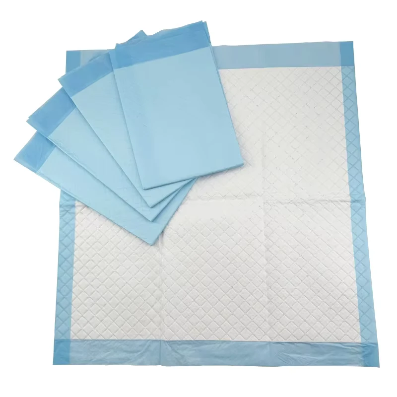 Disposable-Patient-Care-Fluff-Wood-Pulp-Super-Absorbent-Hospital-Underpad Disposable Patient Care Fluff Wood Pulp Super Absorbent Hospital Underpad