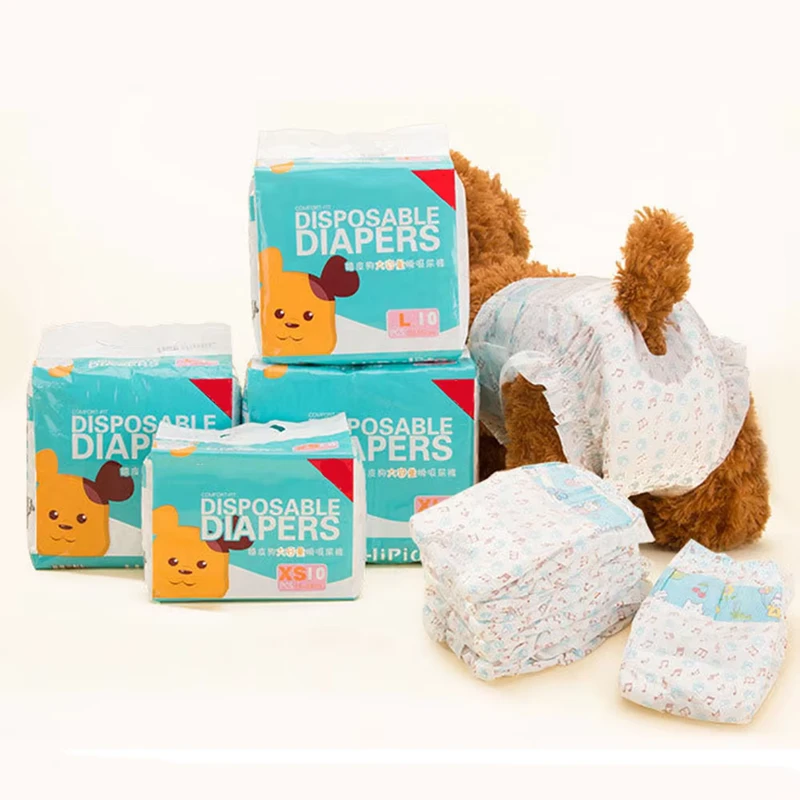Disposable-Pet-Diaper-Supply-Super-Absorbent-Soft-Disposable-Female-and-Male-Dog-Diapers Disposable Pet Diaper Supply Super Absorbent Soft Disposable Female and Male Dog Diapers