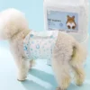 Disposable Pet Dog Diaper Sanitary Napkin Breathable Physiological Pants for Male Female Dogs 2 Disposable Pet Dog Diaper Sanitary Napkin Breathable Physiological Pants for Male Female Dogs